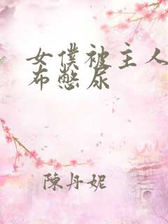 女仆被主人用胶布憋尿