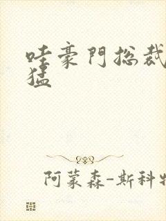 哇豪门总裁真凶猛