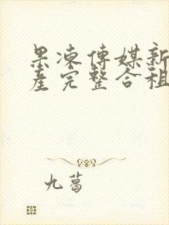 果冻传媒新剧国产完整合租