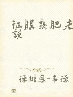 征服熟肥老妇小说