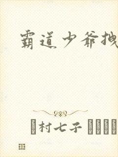 霸道少爷拽上我