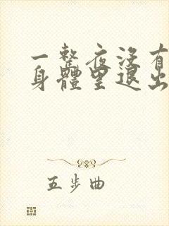 一整夜没有从你身体里退出来