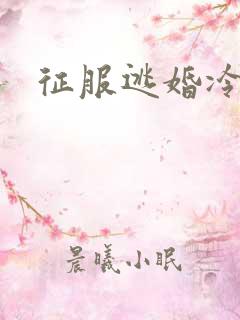 征服逃婚冷殿下