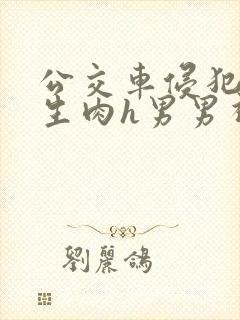 公交车侵犯小男生肉h男男视频