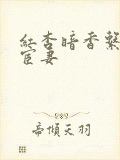 红杏暗香系列之宦妻