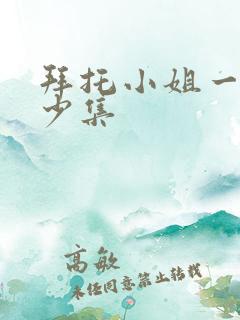 拜托小姐一共多少集