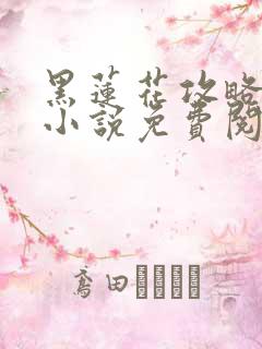 黑莲花攻略手册小说免费阅读