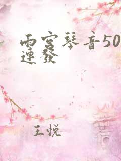 雨宫琴音500连发