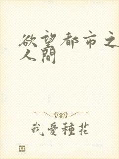 欲望都市之暧昧人间