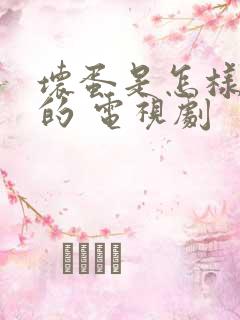 坏蛋是怎样炼成的 电视剧