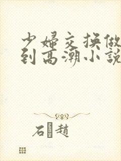 少妇交换做爰做到高潮小说