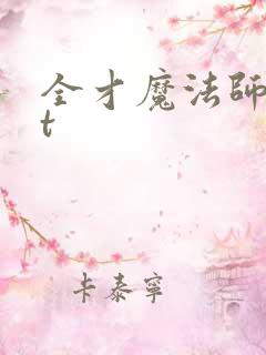 全才魔法师txt