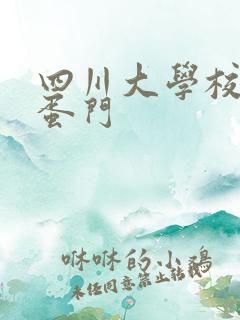 四川大学校花跳蛋门