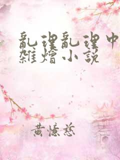 乱理乱理中文大杂烩小说