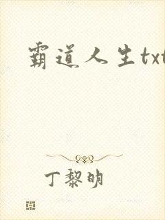 霸道人生txt