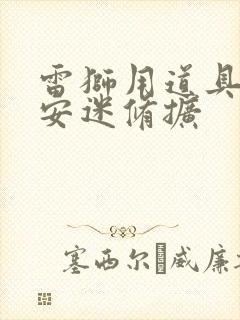 雷狮用道具玩哭安迷修扩