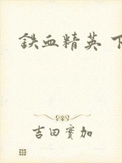铁血精英 下载