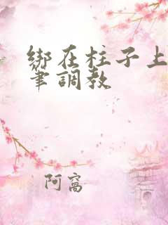 绑在柱子上用毛笔调教