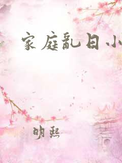 家庭乱日小说