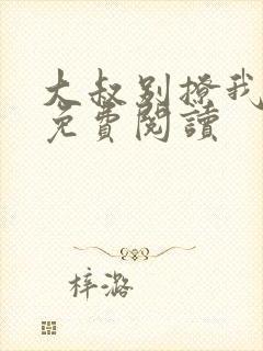 大叔别撩我小说免费阅读