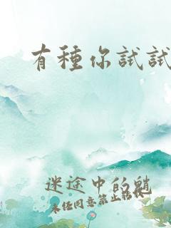 有种你试试　　