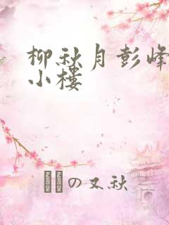 柳秋月彭峰月满小楼