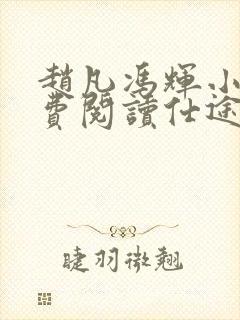 赵凡冯辉小说免费阅读仕途赵凡