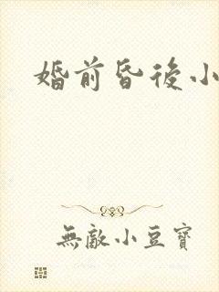 婚前昏后小说