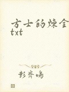 方士的炼金攻略txt