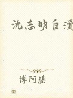 沈志明自渎事件