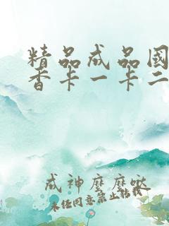 精品成品国色天香卡一卡二摄像头