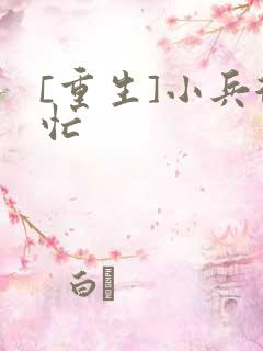 [重生]小兵很忙