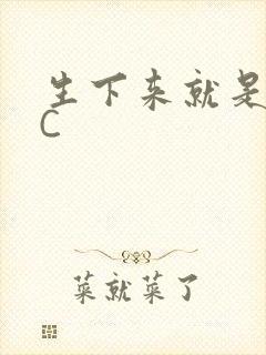 生下来就是给我C