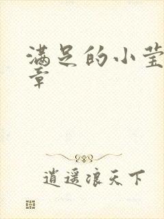 满足的小莹24章