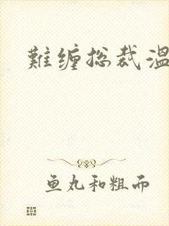 难缠总裁温柔爱