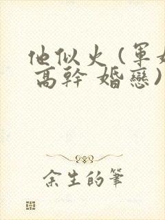 他似火 (军婚 高干 婚恋)