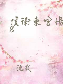 侯卫东官场笔记8