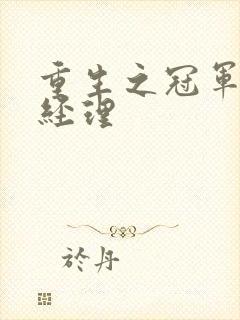 重生之冠军篮球经理