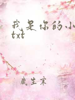 我是你的小小狗txt