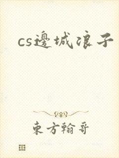 cs边城浪子