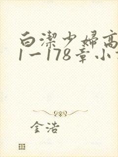 白洁少妇高义第1一178章小说