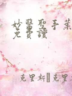 妙医圣手叶皓轩免费读