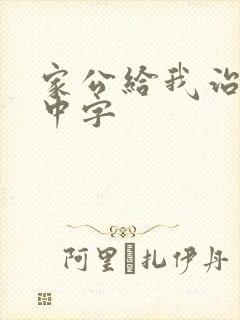 家公给我治疗5中字
