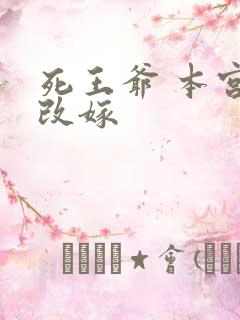 死王爷 本宫已改嫁