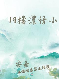 19楼浓情小说