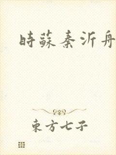 时苏秦沂舟小说