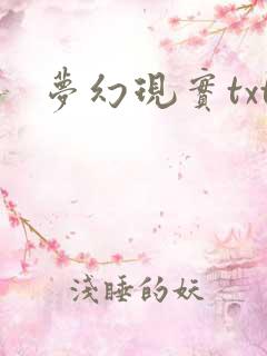 梦幻现实txt