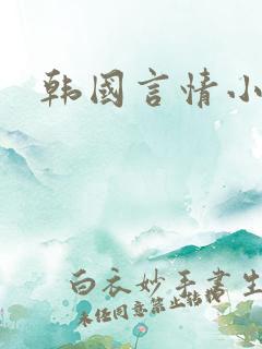 韩国言情小说