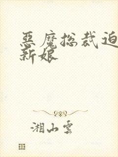 恶魔总裁迫嫁小新娘