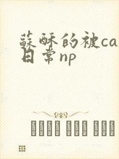 苏酥的被cao日常np